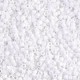 Miyuki delica Perlen 10/0 - Opaque chalk white DBM-200